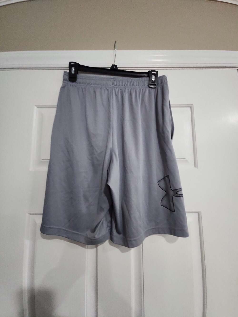 Under Armour Men's UA Tech Graphic Shorts Gray - Picture 4 of 5